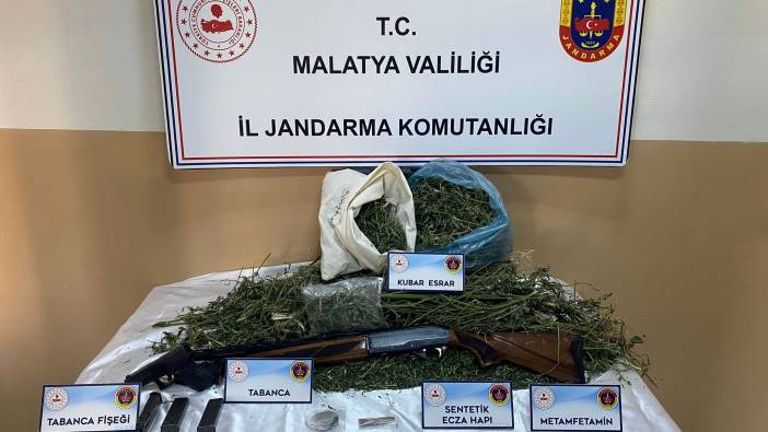 Malatya'da uyuşturucu operasyonu