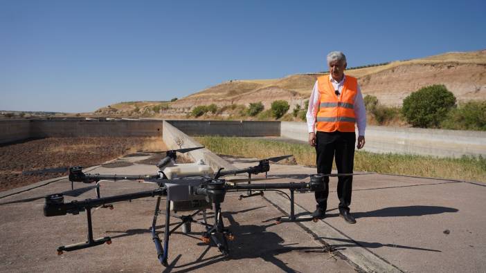 Adıyaman Kahta'da sivrisineklere dronla çözüm bulundu