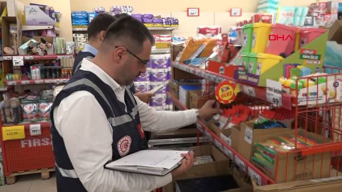 Samsun'da marketlere denetim