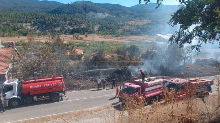 Kütahya'da 2 ev kül oldu