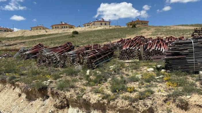 Deprem konutlarında hırsızlık meydana geldi