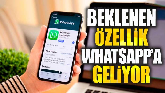 WhatsApp'a herkesin beklediği özellik geliyor