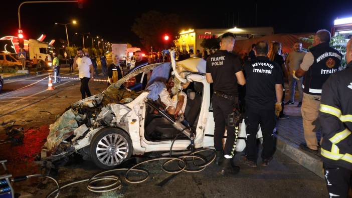 Nevşehir'de otomobil TIR’a arkadan çarptı: 2 ölü, 3 ağır yaralı