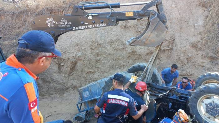 Aydın'da traktör kazası: 1 ölü, 6 yaralı