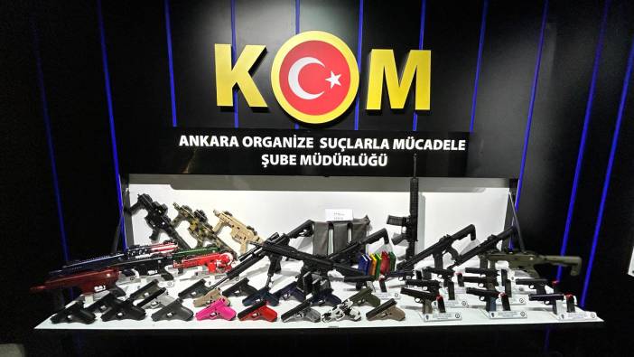 Ankara'da silah kaçakçılığı operasyonu