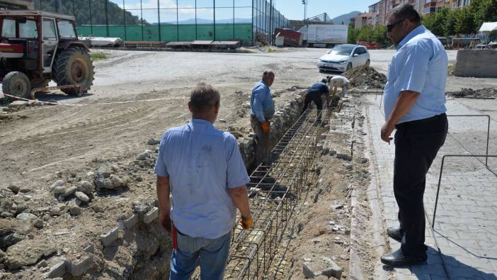 Türkeli'de doğalgaz dolum tesisi çalışmaları başladı