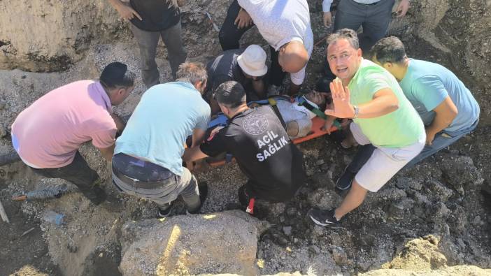 Malatya'da bir işçi toprak altında kaldı