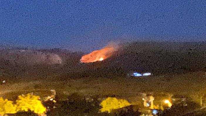 Mersin'de orman yangını