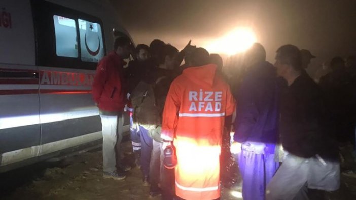 Rize'de yaylada kaybolan 6 kişi sağ olarak bulundu