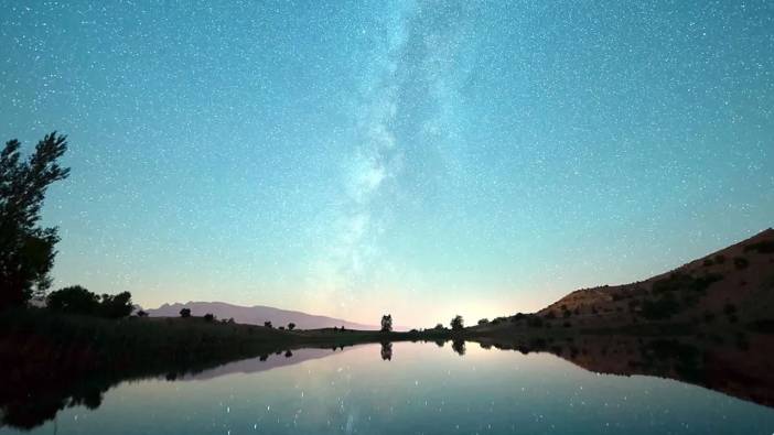 Erzincan’da meteor yağmuru görüntülendi
