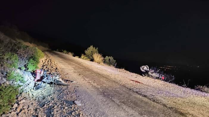 Isparta'da motosiklet kazası