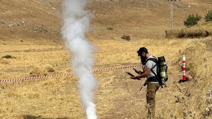 Siirt’te karbondioksit gaz hattında sızıntı