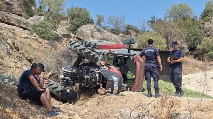 Aydın'da traktör devrildi: 1 ölü