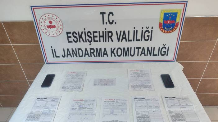 Eskişehir'de tefecilik operasyonu