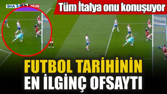 Futbol tarihinin en ilginç ofsaytı! İngiltere’de kafaları karıştıran pozisyon