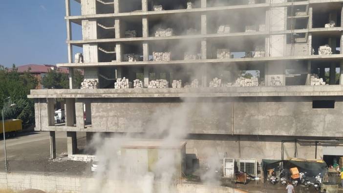 Adıyaman'da kuru ot yangını