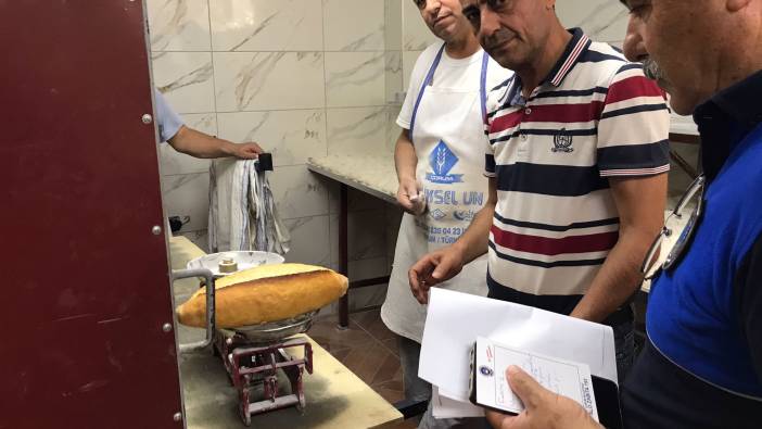 Zabıtadan fırınlara denetim! Cezai işlem uygulandı