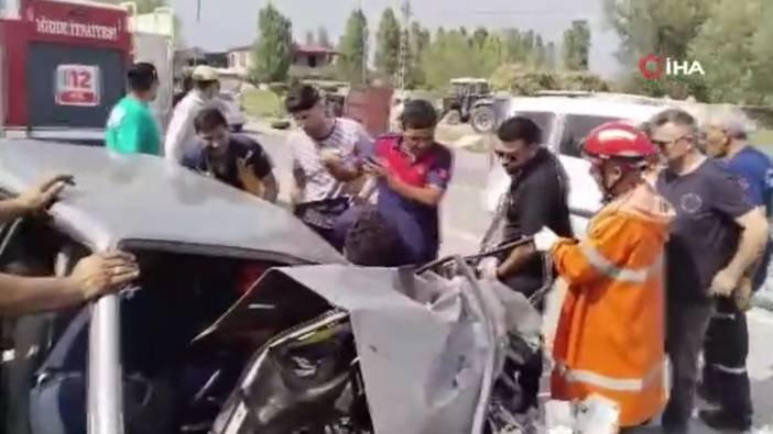 Iğdır'da kaza! 2 kişi yaralandı