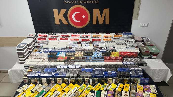 Kastamonu'da dev kaçakçılık operasyonu