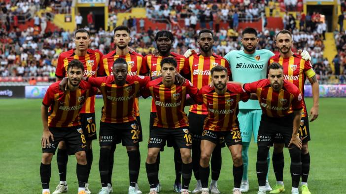 Kayserispor!a sezonun ilk maçında ceza