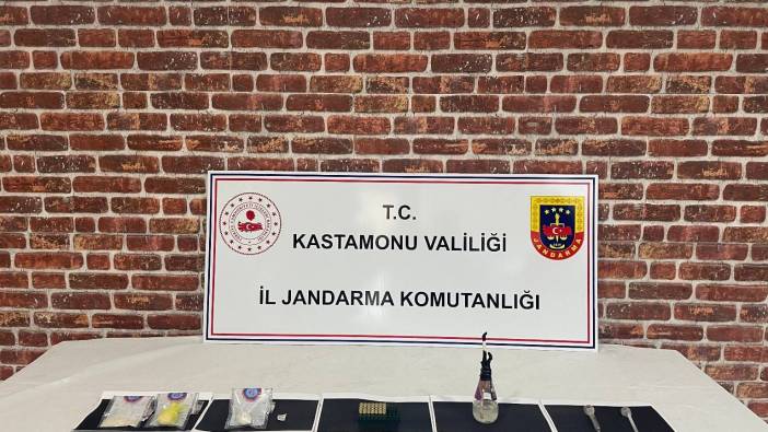 Kastamonu'da uyuşturucu operasyonu