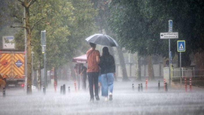 Meteorolojiden sağanak uyarısı