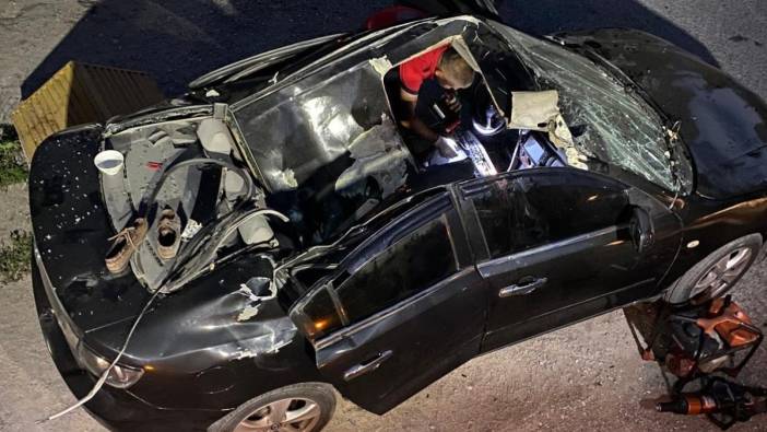 21'inci kattan otomobilin üzerine düşerek öldü