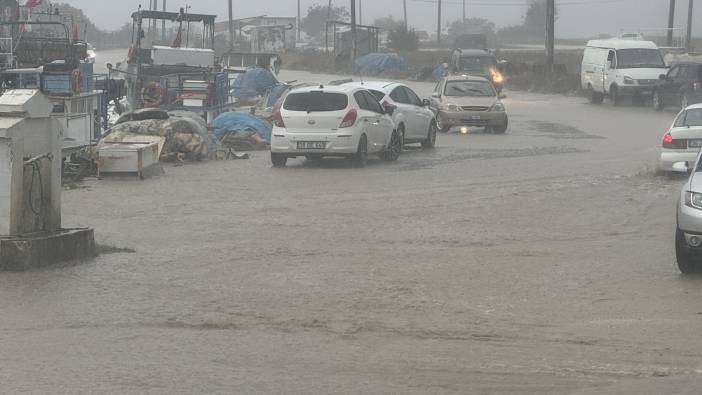 Kırklareli'nde sağanak etkili oldu