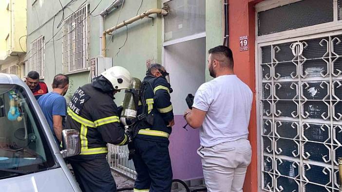 Burdur'da çamaşır makinesinden kaynaklı yangın çıktı