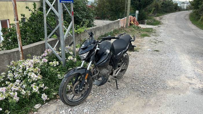 Sinop'ta motosikletli kaza
