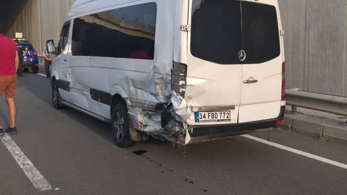 Edirne’de minibüs ile otomobil çarpışması sonucunda 1 kişi yaralandı