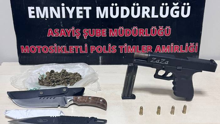 Bingöl’de ruhsatsız tabanca ele geçirildi