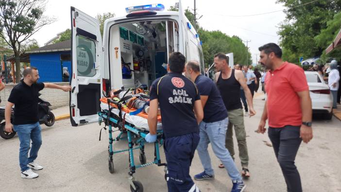 Kocaeli'de otomobil ile bisikletin çarpıştı: 1 ağır yaralı