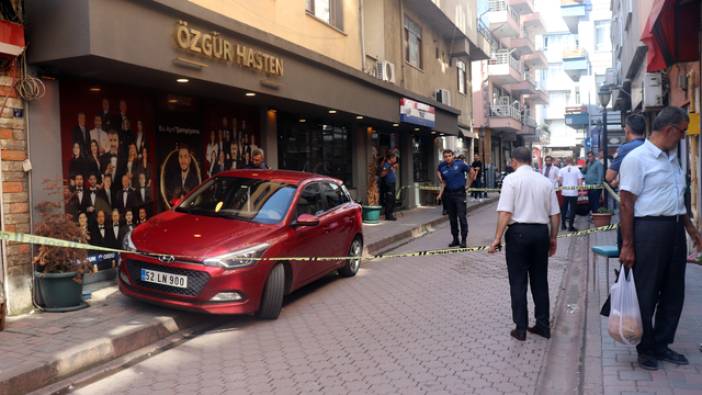 Ordu'da tartışma kötü bitti