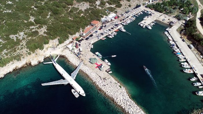 'Emekli uçak' dalgıçları Saros'a çekiyor