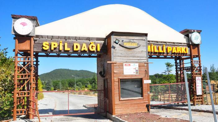 Spil Dağı Milli Parkı'nın girişleri kapandı