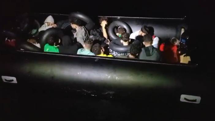 Milas açıklarında 17 kaçak göçmen yakalandı