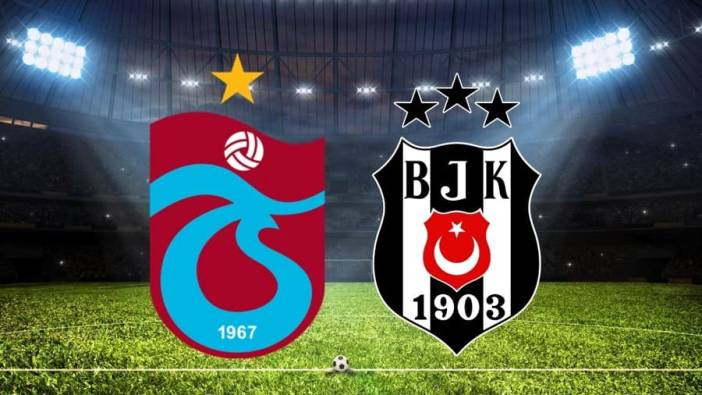 Sezonun ilk derbisi: Trabzonspor Beşiktaş maçı saat kaçta? Hangi kanalda?