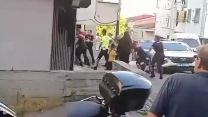 Avcılar polise saldıran şahıslar gözaltına alındı