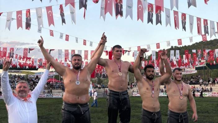 Kemer Belediye güreşçisinden çifte başarı