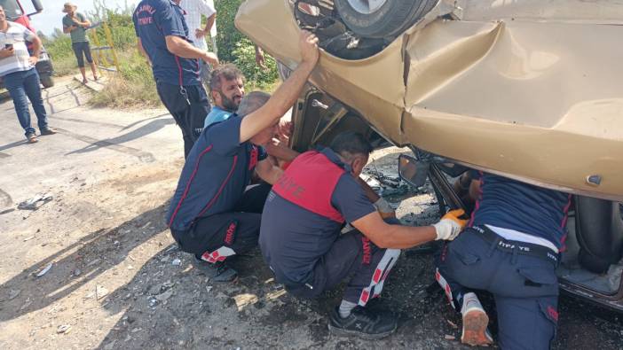 Osmaniye'de otomobiller çarpıştı: 7 yaralı