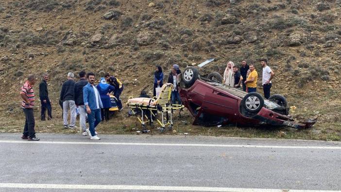 Gümüşhane Kelkit'te kaza! 6 kişi yaralandı