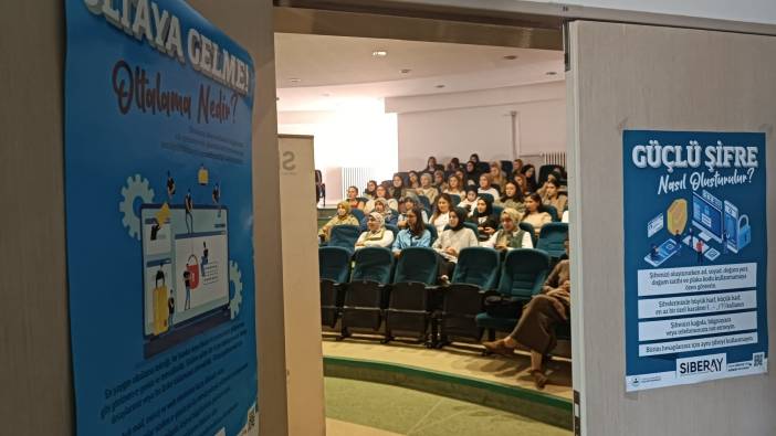 Üniversite öğrencilerine dolandırıcılık bilgilendirmesi