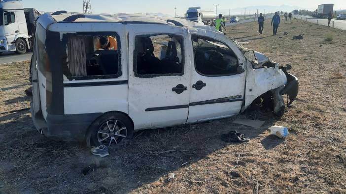 Konya Karapınar'da ölümlü trafik kazası! 2 kişi yaşamını yitirdi