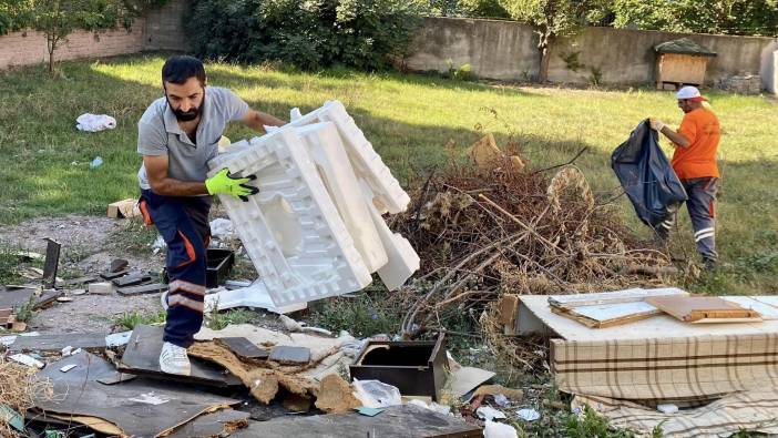 Kocaeli Körfez'de hafta sonu temizlik mesaisi