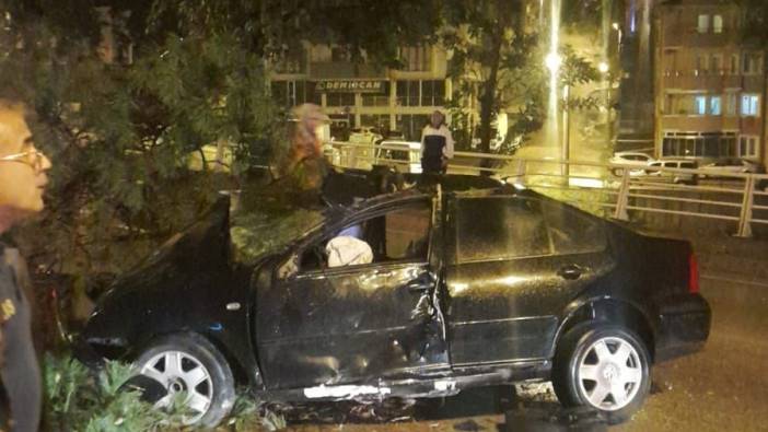 Karabük’te aynı yerde trafik kazaları: 2 yaralı