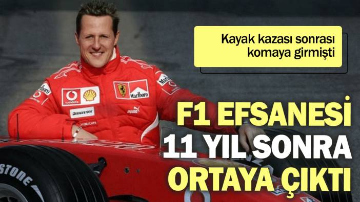 Michael Schumacher 11 yıl sonra ortaya çıktı: Kayak kazası sonrası komaya girmişti