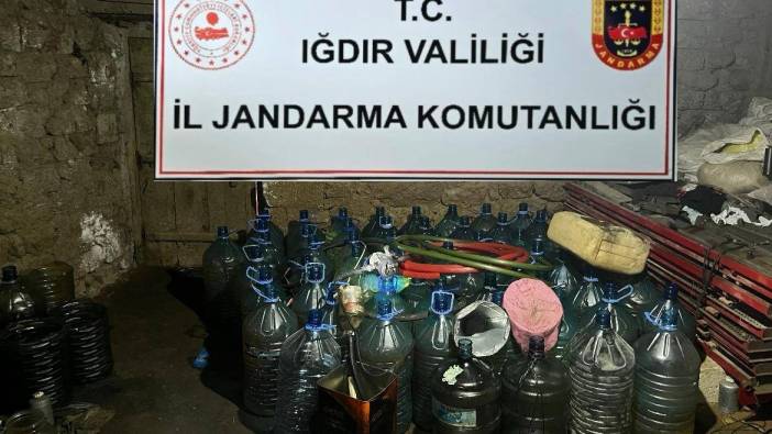 Iğdır’da binlerce kaçak akaryakıt ele geçirildi