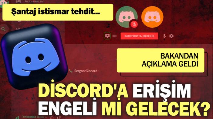 Discord'a erişim engeli mi gelecek? Bakandan açıklama geldi