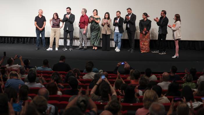 Altın Portakal'da prömiyeri yapılan “Mukadderat” dakikalarca alkışlandı